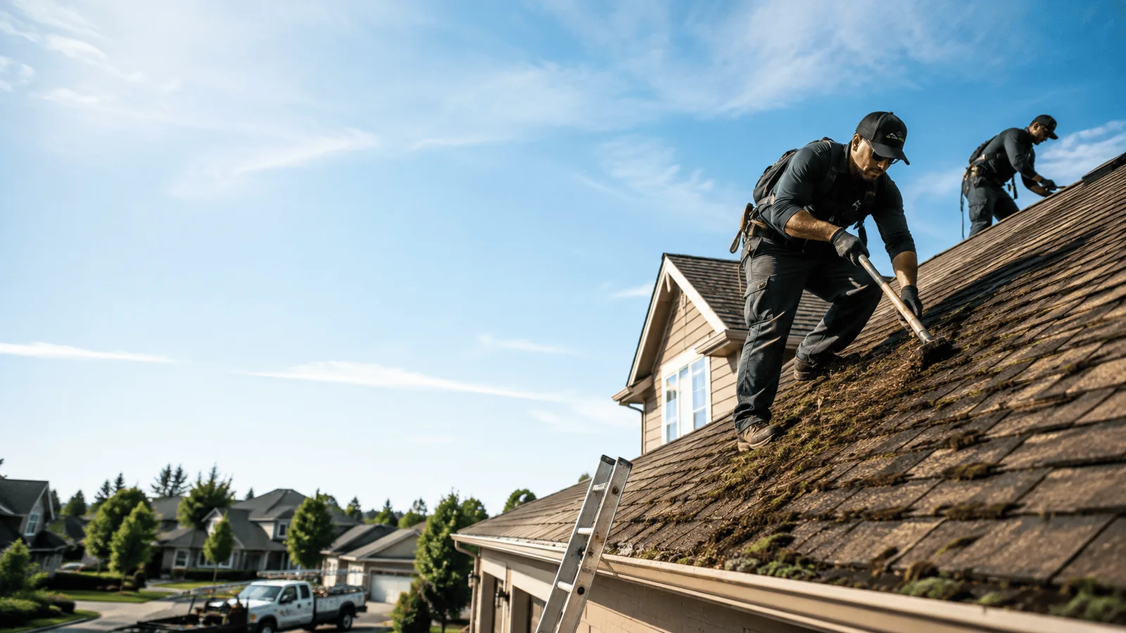Roof Moss Removal in Sherrill, AR near me